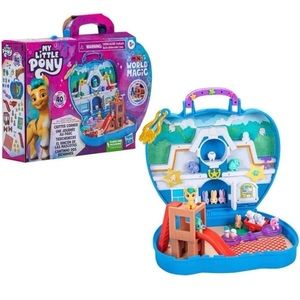 My Little Pony Mini World Magic Compact Creation Critter Corner Toy, Buildable